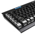 Estonia Flag Distressed K95 RGB PLATINUM Mechanical Gaming Keyboard Skin